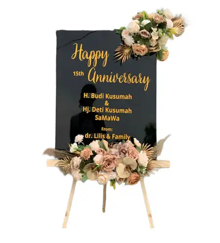 Papan Bunga Akrilik Johogunung
